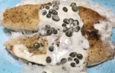 Pan-Fried Tilapia Fillets with Capers - A Delicious and Easy Seafood Dish
