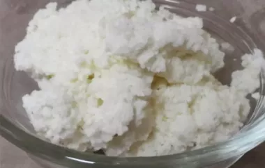 Paneer (Cottage Cheese)