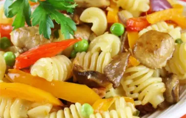 Pasta and Vegetable Saute