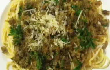 Pasta con Sarde (Pasta with Sardines)