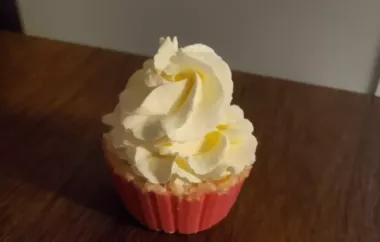 Peaches and Cream Cupcakes