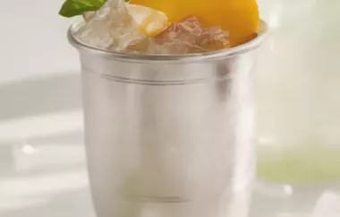 Peachy Rye Julep Recipe