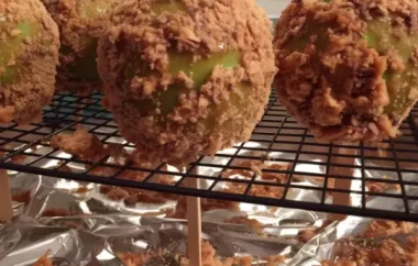 Peanut Butter Crunch Apples Recipe