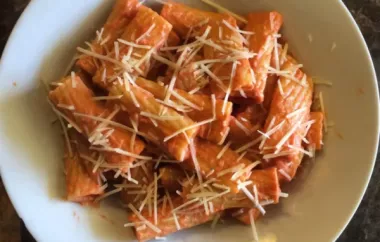 Penne and Vodka Sauce