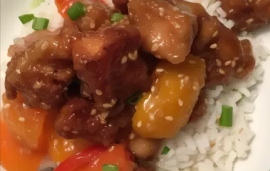 Perfect Sesame Chicken Recipe