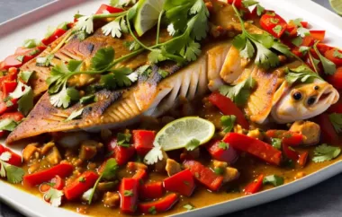Pescado a la Veracruzana: A Delicious Veracruz-Style Fish Dish