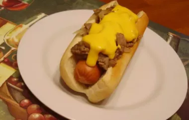 Philly-Cheese-Steak Dog