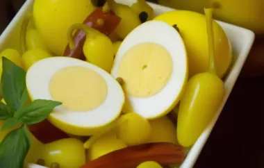 Pickled Eggs: Tangy and Delicious