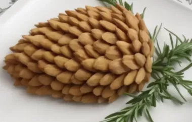 Pine-cone Cheese Ball