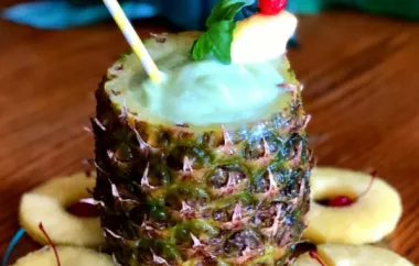 Pineapple Basil Smoothie