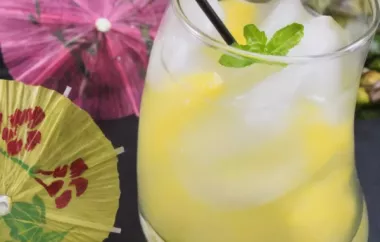 Pineapple White Wine Cocktail