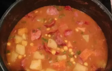Pinto Bean and Sausage Soup