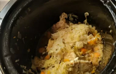 Pork Chops with Apples, Sweet Potatoes, and Sauerkraut
