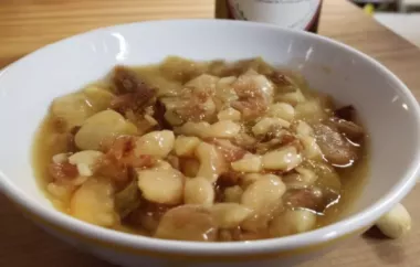 Pressure-Cooker Butter Beans with Beer and Bacon