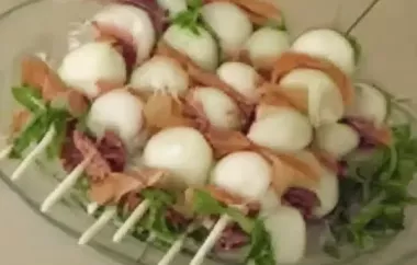 Prosciutto-Wrapped Melon Balls