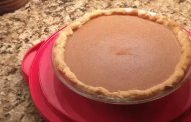 Pumpkin Custard Pie