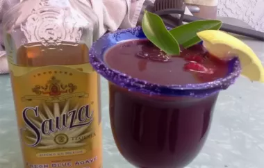 Purple and Gold Margarita Recipe