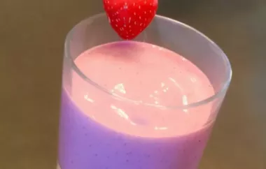Purple Power Punch Smoothie