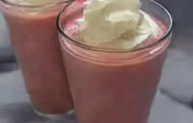 Quenching Creamy Raspberry Punch