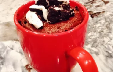 Quick and Easy 10-Minute Chocolate Mug Cake Recipe