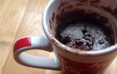Quick and Easy Brownie in a Mug Recipe