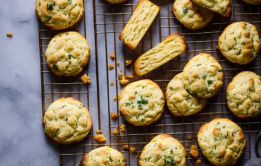 Quick and Easy Cheddar Garlic Biscuits Recipe