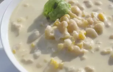 Quick and Easy Chicken and Corn Chowder Recipe