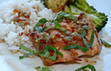Quick and Easy Ginger Glazed Salmon Recipe