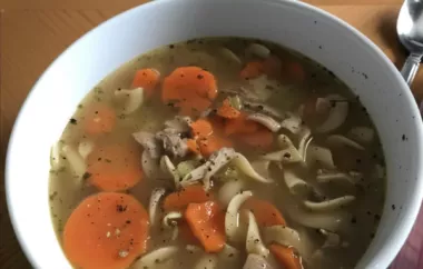 Quick and Easy Instant Pot Chicken Noodle Soup