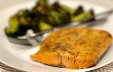 Quick and Easy Instant Pot Honey Mustard Salmon from Frozen