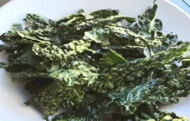 Quick and Easy Microwave Kale Chips Recipe