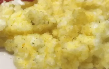 Quick and Easy Microwave Scrambled Eggs
