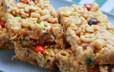 Quick and Easy No-Bake Cereal Bars Recipe