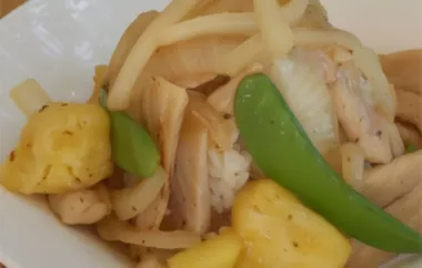 Quick and Easy Pork Pineapple Stir-Fry