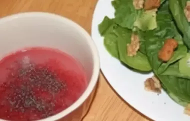 Quick and Easy Raspberry Salad Dressing Recipe