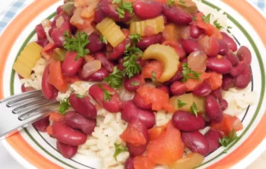 Quick and Easy Red Beans and Rice Recipe