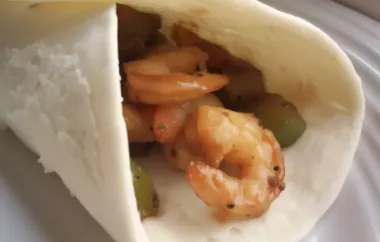 Quick and Easy Shrimp Fajitas Recipe