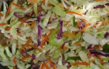 Quick and Easy Thai-Style Coleslaw