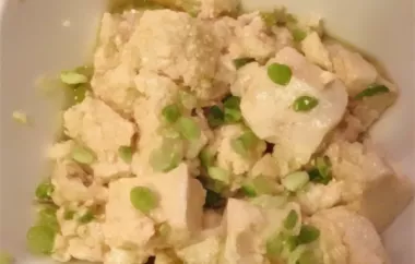 Quick and Easy Tofu Salad