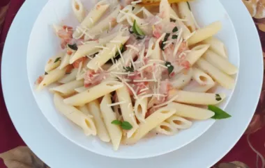 Quick and Easy Tomato Basil Cream Sauce Recipe