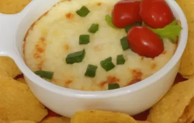 Quick and Easy White Cheese Dip