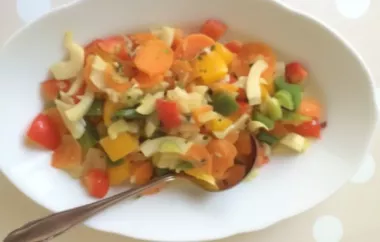 Quick and Flavorful Mediterranean Vegetable Recipe