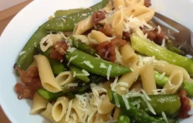 Quick and Fresh Penne with Spring Vegetables