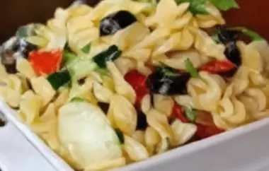 Quick and Refreshing Easy Cold Pasta Salad Recipe