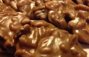 Quick and Simple Microwave Pralines Recipe