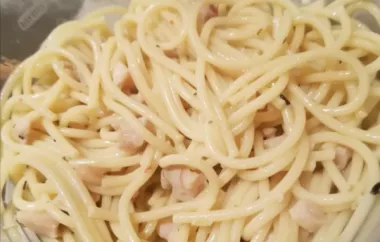 Quick Clam Spaghetti Recipe