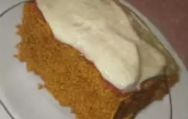Quick Pumpkin Cake