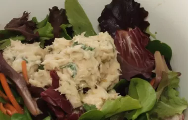 Quick Tuna Salad Recipe: A refreshing and flavorful salad in under 10 minutes
