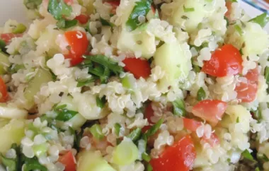 Quinoa Tabbouleh Salad - A Refreshing and Nutritious Salad Recipe