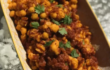 Quorn and Chickpea Curry - A Healthy and Delicious Vegetarian Dish